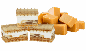 Wafle deserowe krówkowe