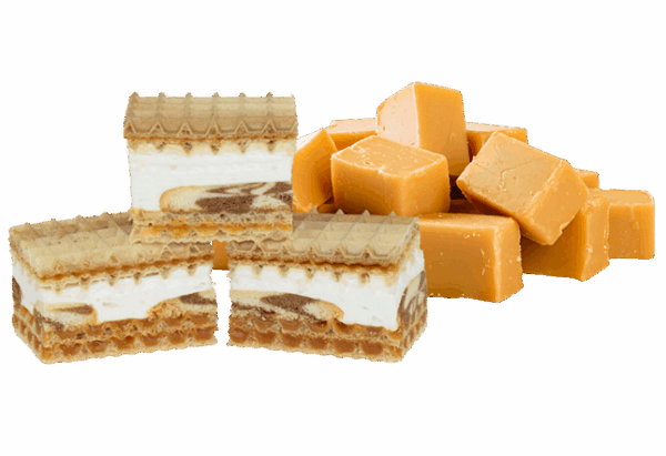 Wafle deserowe krówkowe